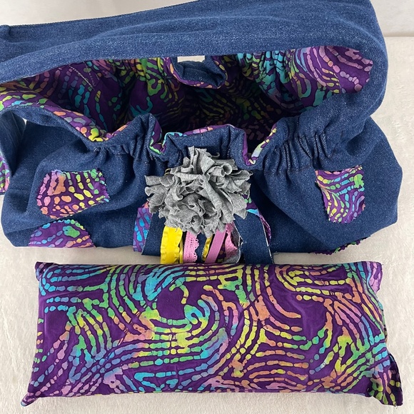 DESIGNER "FURBABY" TOTE CARRIER (NWOT) HANDMADE - Picture 9 of 13